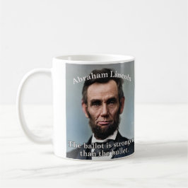 Taza De Café Lincoln President's Day Patriotic Mug