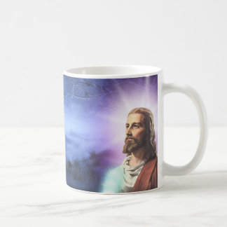 Taza De Café linda caneca com a imagem de Jesus.