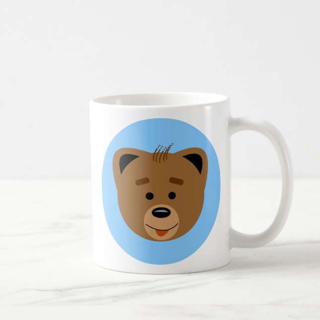 Taza de café linda de Cub de oso de Li'l (Derecha)