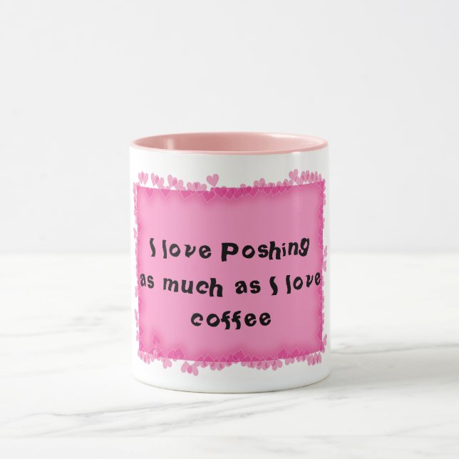 Taza de café linda de Poshmark (Centro)