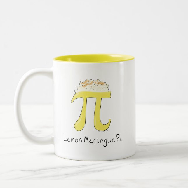 Taza de café linda del día de la matemáticas pi (Izquierda)