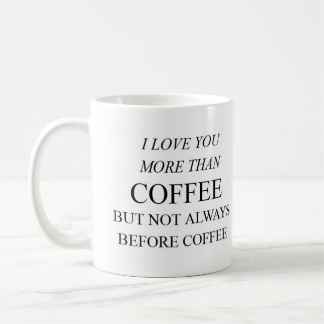 taza de café linda del refrán (Izquierda)