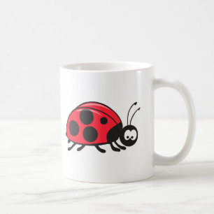 Taza De Café linda mariquita pequeñita