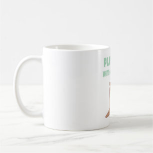 Taza De Café Linda Nutria Con Pelota De Playa Juega Bien Con Nu