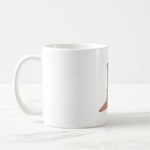 Taza De Café Linda Nutria Pequeña Juega Con Pelota De Playa