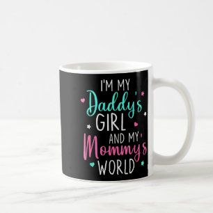 Taza De Café Linda Soy La Niña De Mi Papá Y La Bebé Del Mundo D