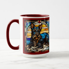 Taza de café linda Terrier Escocés
