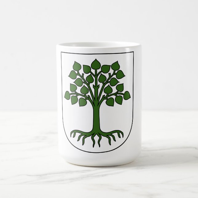 Taza De Café Lindau Escudo de armas café Mug (Centro)