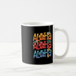 Taza De Café Lindo Aloha Vacaciones de Verano Hawaiano Shaka Hi