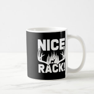 Taza De Café Lindo antlers de cremallera venganza cacería humor