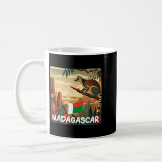 Taza De Café Lindo aspecto de Madaga con gráfico de naturaleza