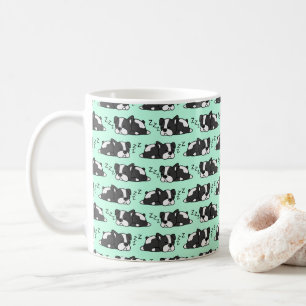 Taza De Café Lindo Boston Terrier ZZZ Regalos para Amantes de P
