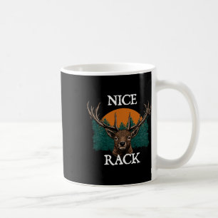 Taza De Café Lindo cremallera de ciervos cazando alces cazando