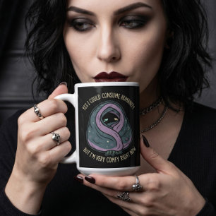 Taza De Café Lindo Cthulhu Sí, Podría Consumir la Humanidad Cóm