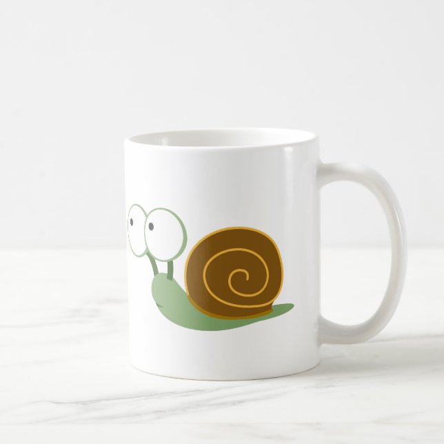 Taza De Café ` Lindo del caracol (Derecha)