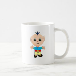 Taza De Café Lindo elfo mágico pequeño