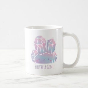 Taza De Café Lindo Eres Una Gema Positividad