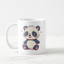 lindo estilo personalizado kawaii panda tag diseño