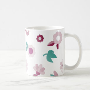 Taza De Café lindo, flores, naturaleza