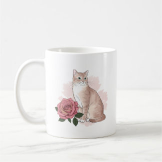 Taza De Café lindo gato
