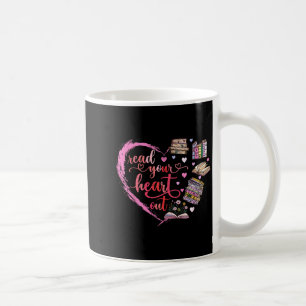 Taza De Café Lindo libro de lectura retro lector mujeres San Va