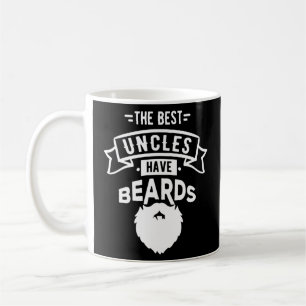Taza De Café Lindo Los Mejores Tíos Tienen Barbas Imprimir 