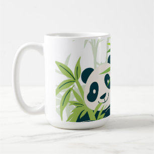 Taza De Café Lindo panda en su mundo