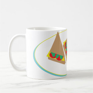 Taza De Café lindo personalizado sandwiches mug