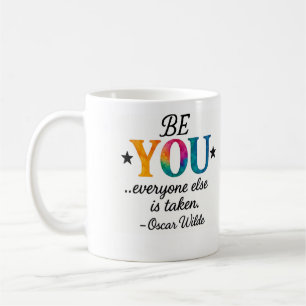 Taza De Café ¡Lindo sé tú! Cita inspiradora