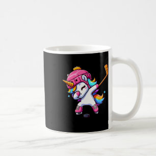 Taza De Café Lindo Unicornio Hace Dabbing Hockey sobre Hielo Ch