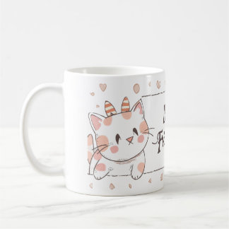 Taza De Café lindos amigos de gatos