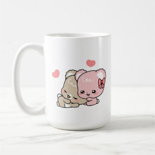 Taza De Café lindos cachorros de azúcar