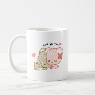 Taza De Café lindos cachorros de azúcar