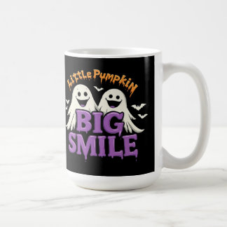 Taza De Café 👻✨ Lindos Fantasmas y Murciélagos Vibraciones de 