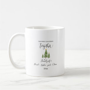 Taza De Café lindos navidades personalizados familia haciendo p
