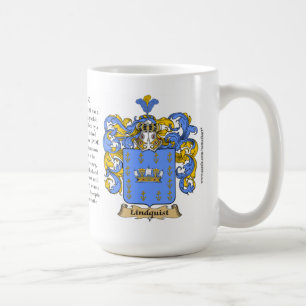 Taza De Café Lindquist, el origen, el significado y el escudo