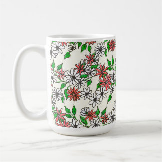 Taza De Café Line Daisy