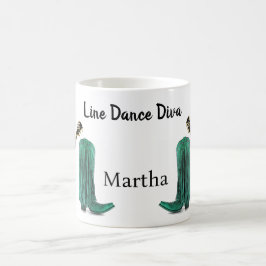 Taza De Café Line Dance Diva Mug