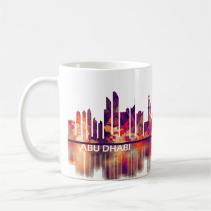 Taza De Café Línea aérea de Abu Dhabi UAE