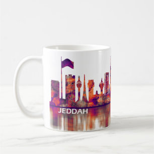 Taza De Café Línea aérea de Arabia Saudita en Jeddah