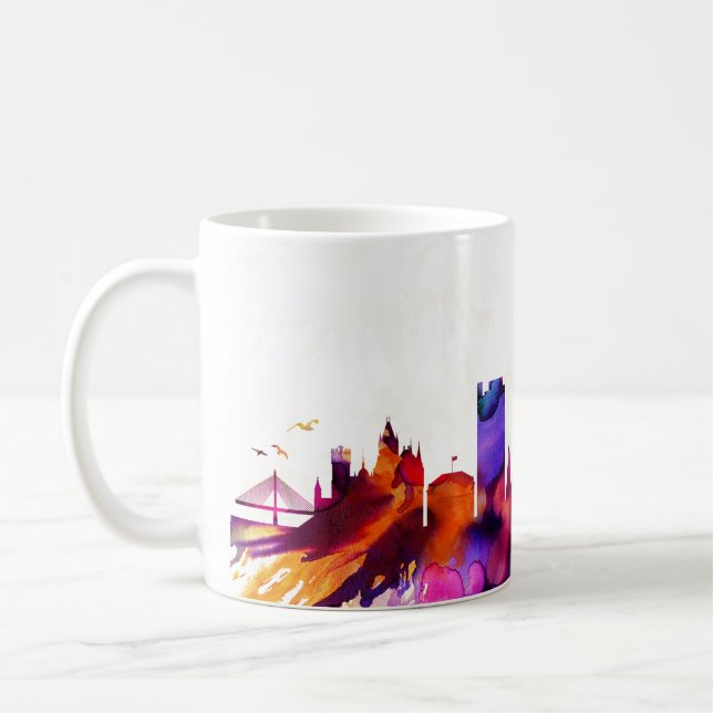 Taza De Café Línea aérea de Bonn (Izquierda)