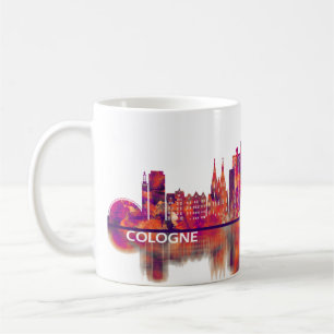 Taza De Café Línea aérea de Cologne Germany