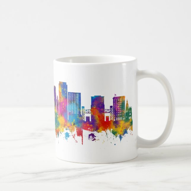 Taza De Café Línea aérea de Hamilton Canada (Derecha)