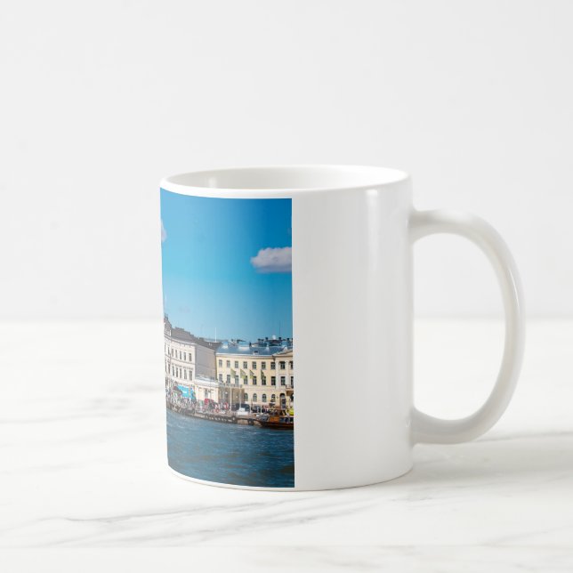 Taza De Café Línea aérea de Helsinki (Derecha)