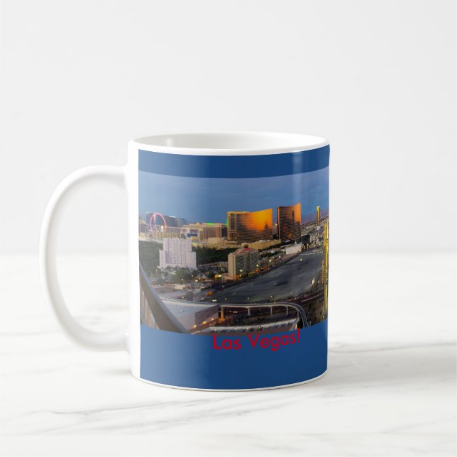 Taza De Café Línea aérea de Las Vegas (Izquierda)