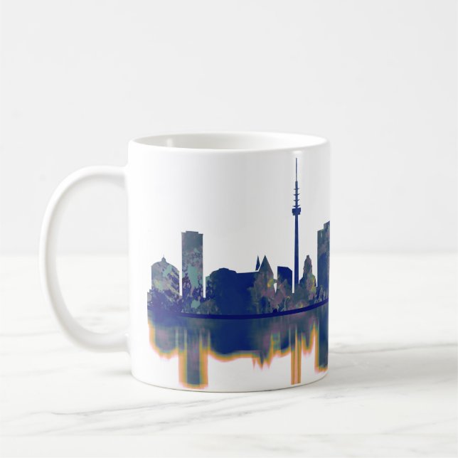 Taza De Café Línea aérea de Leipzig (Izquierda)