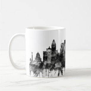 Taza De Café Línea aérea de Montreal Canadá