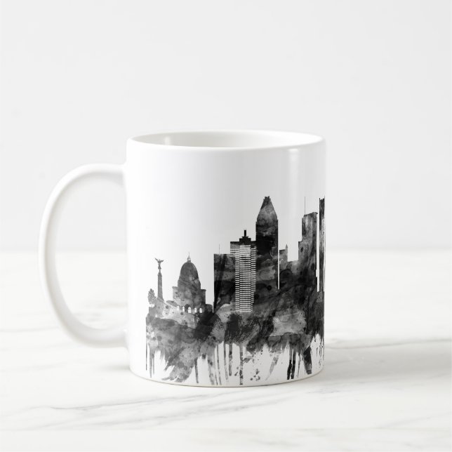 Taza De Café Línea aérea de Montreal Canadá (Izquierda)