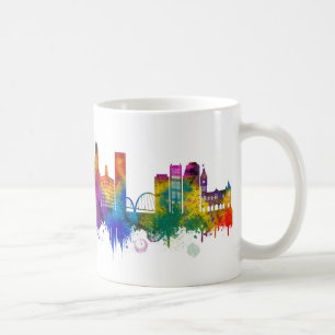 Taza De Café Línea aérea de Perth Australia