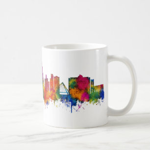 Taza De Café Línea aérea de Reykjavik Islandia